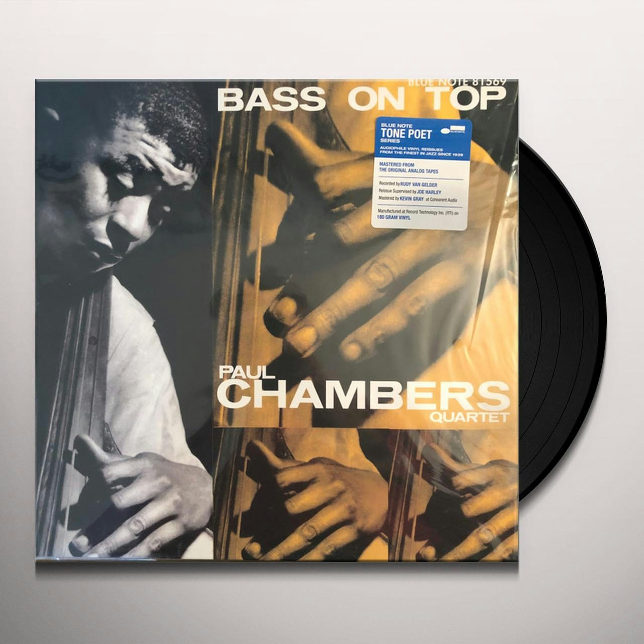 Paul Chambers Bass On Top Vinyl Record