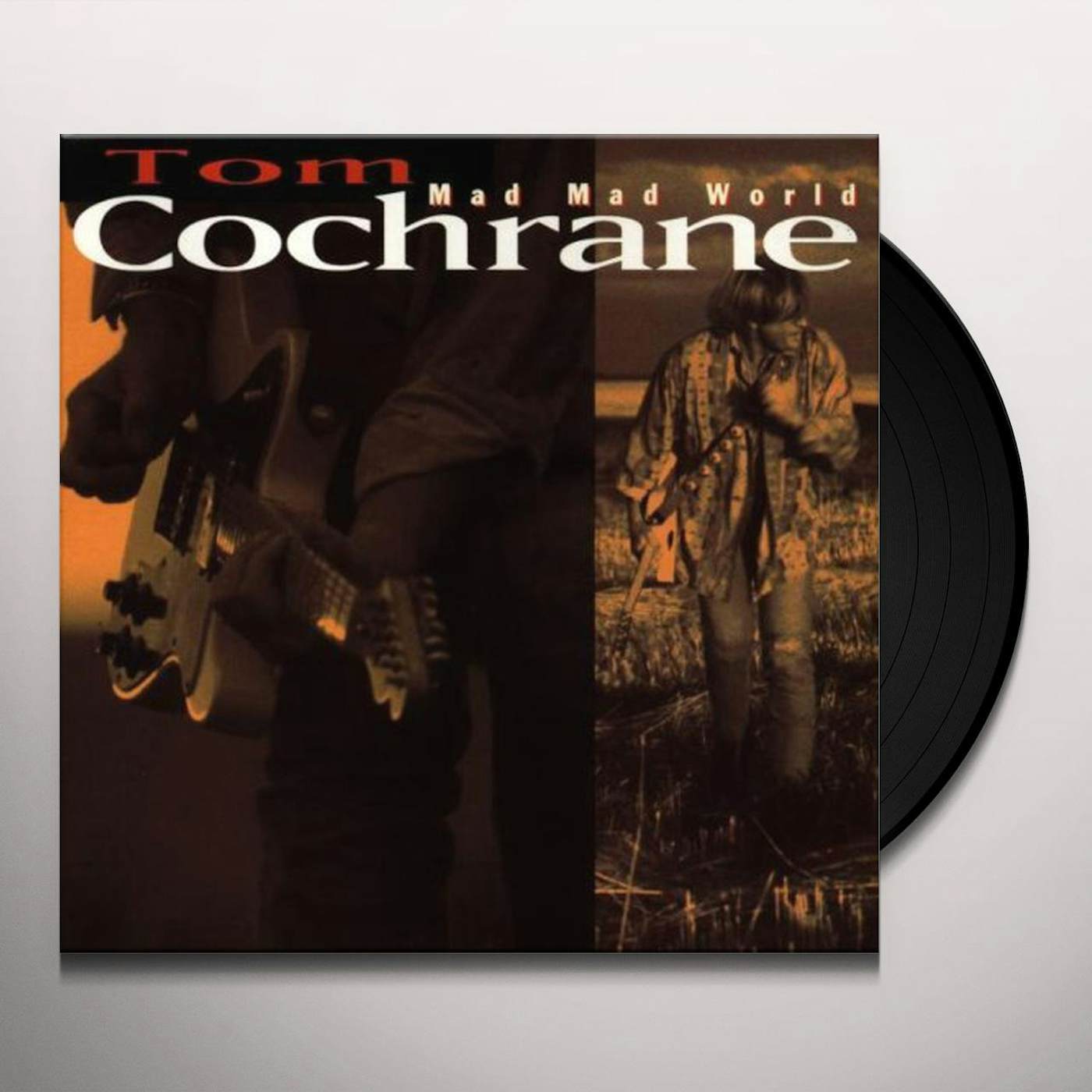 Tom Cochrane Mad Mad World Vinyl Record