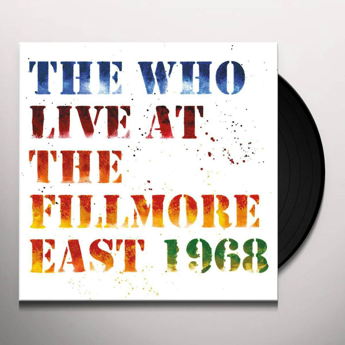 The Who Live At The Fillmore East 1968 Vinyl Record