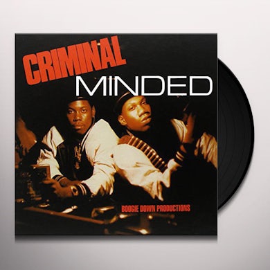 Boogie Down Productions CRIMINAL MINDED Vinyl Record