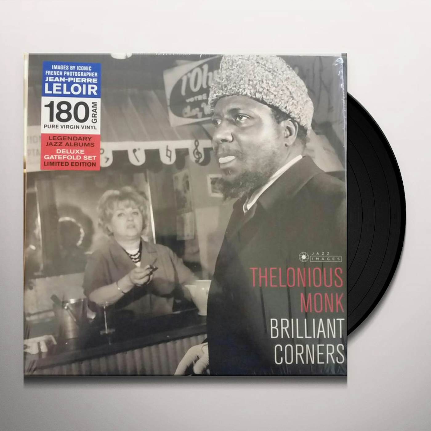 Thelonious Monk BRILLIANT CORNERS (COVER PHOTO JEAN-PIERRE LELOIR) Vinyl Record
