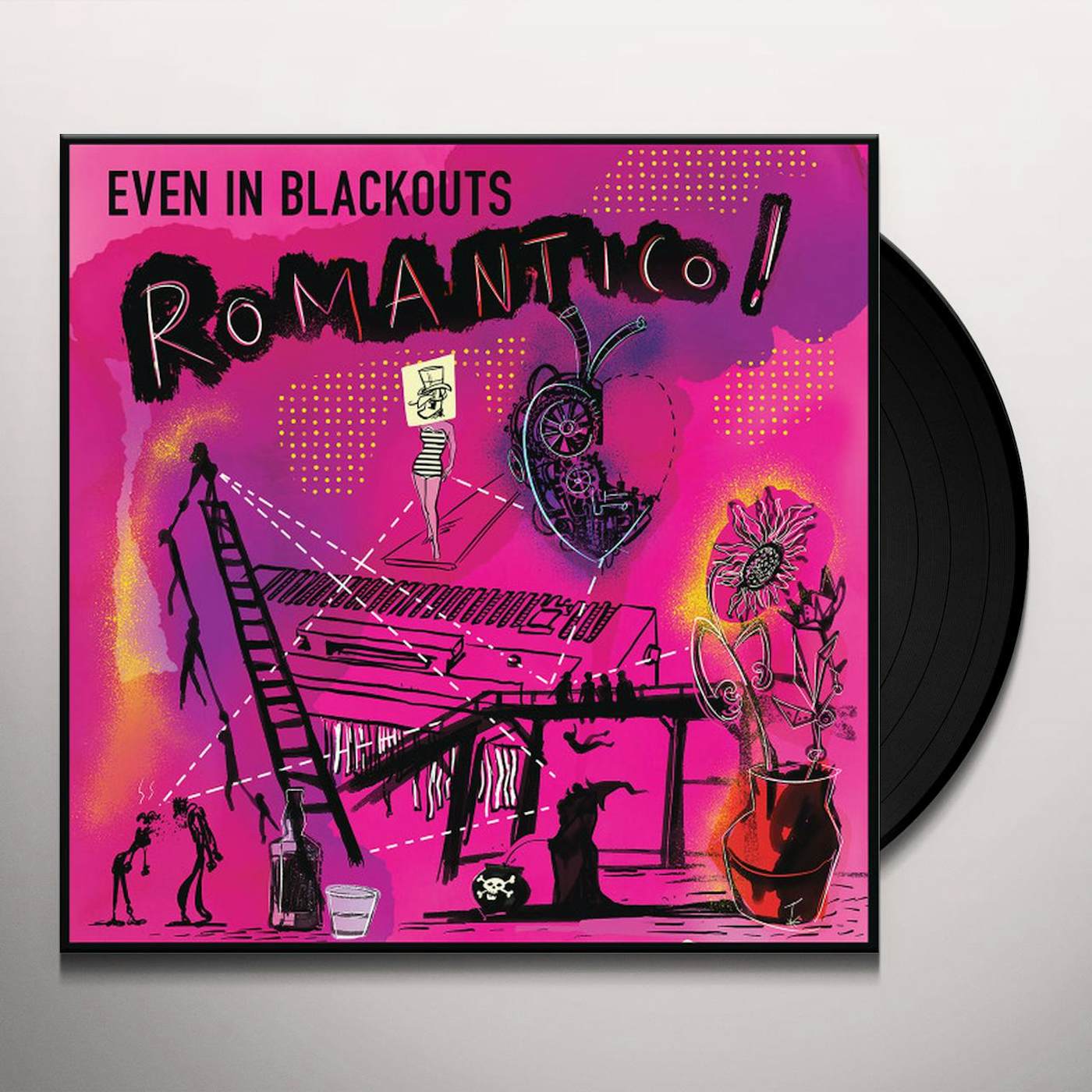 Even In Blackouts ROMANTICO! Vinyl Record