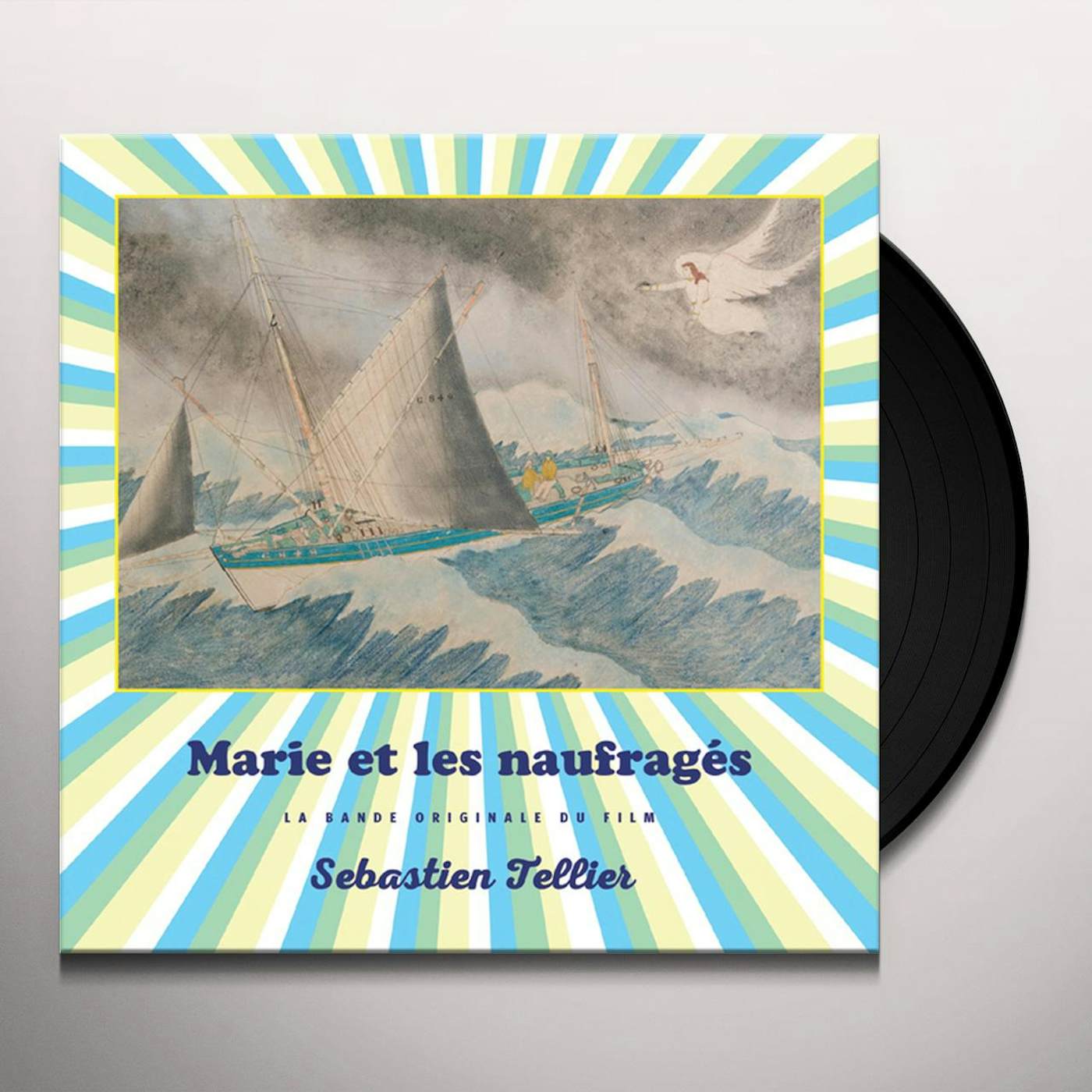 Sébastien Tellier MARIE ET LES NAUFRAGIS - Original Soundtrack Vinyl Record