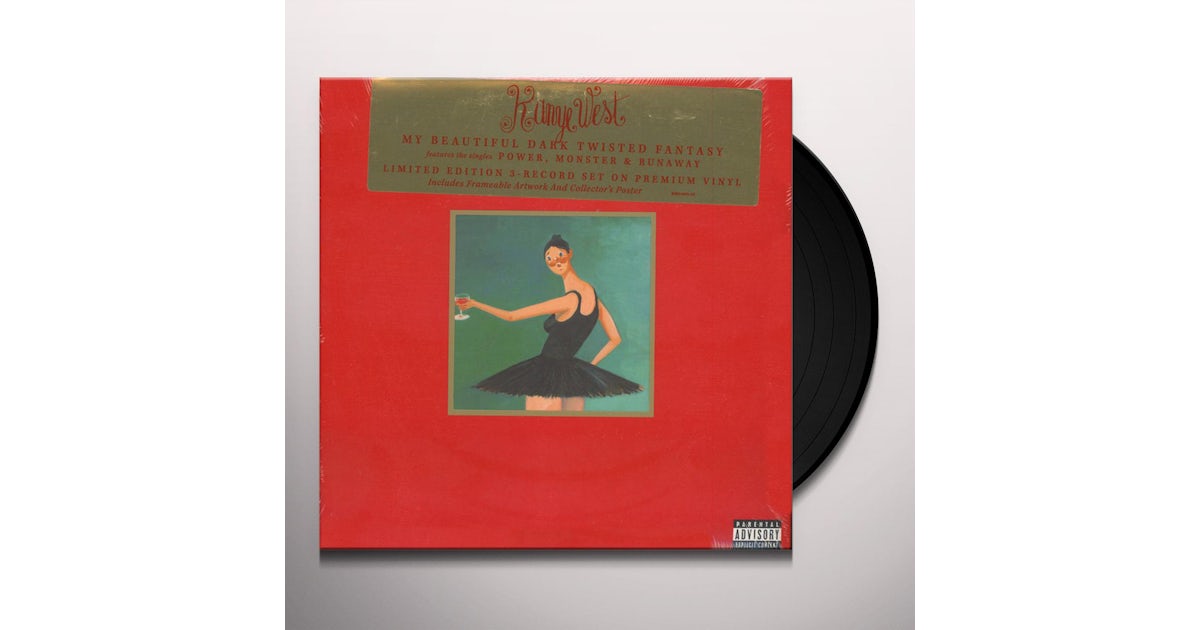 Kanye MY BEAUTIFUL DARK TWISTED Vinyl Record