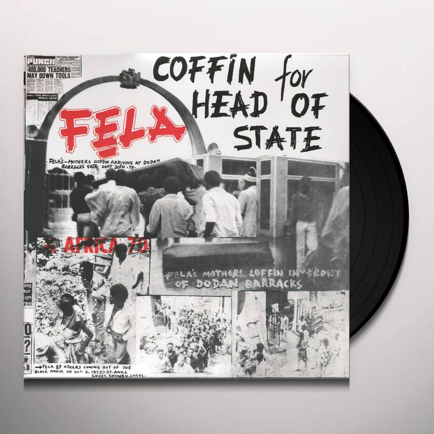 Fela Kuti Coffin for Head of State Vinyl Record