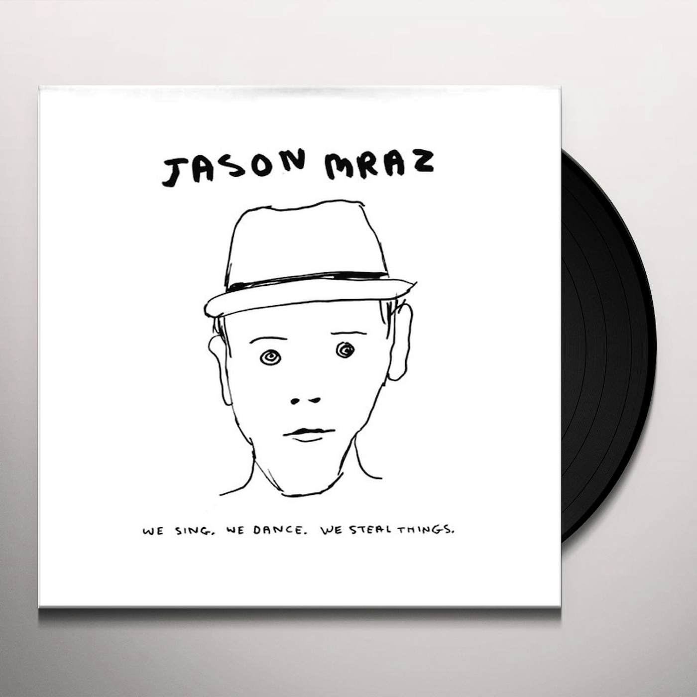 Jason Mraz WE SING WE DANCE WE STEAL THINGS Vinyl Record