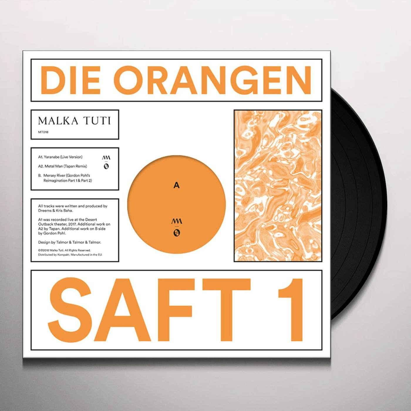 Die Orangen Saft 1 Vinyl Record
