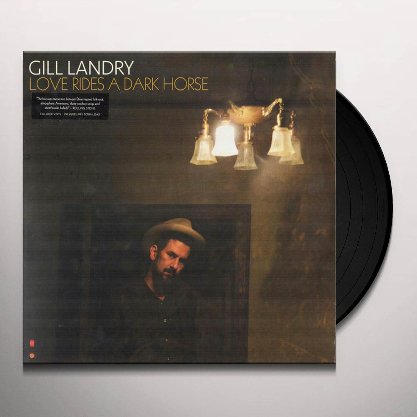 Gill Landry Love Rides A Dark Horse Vinyl Record