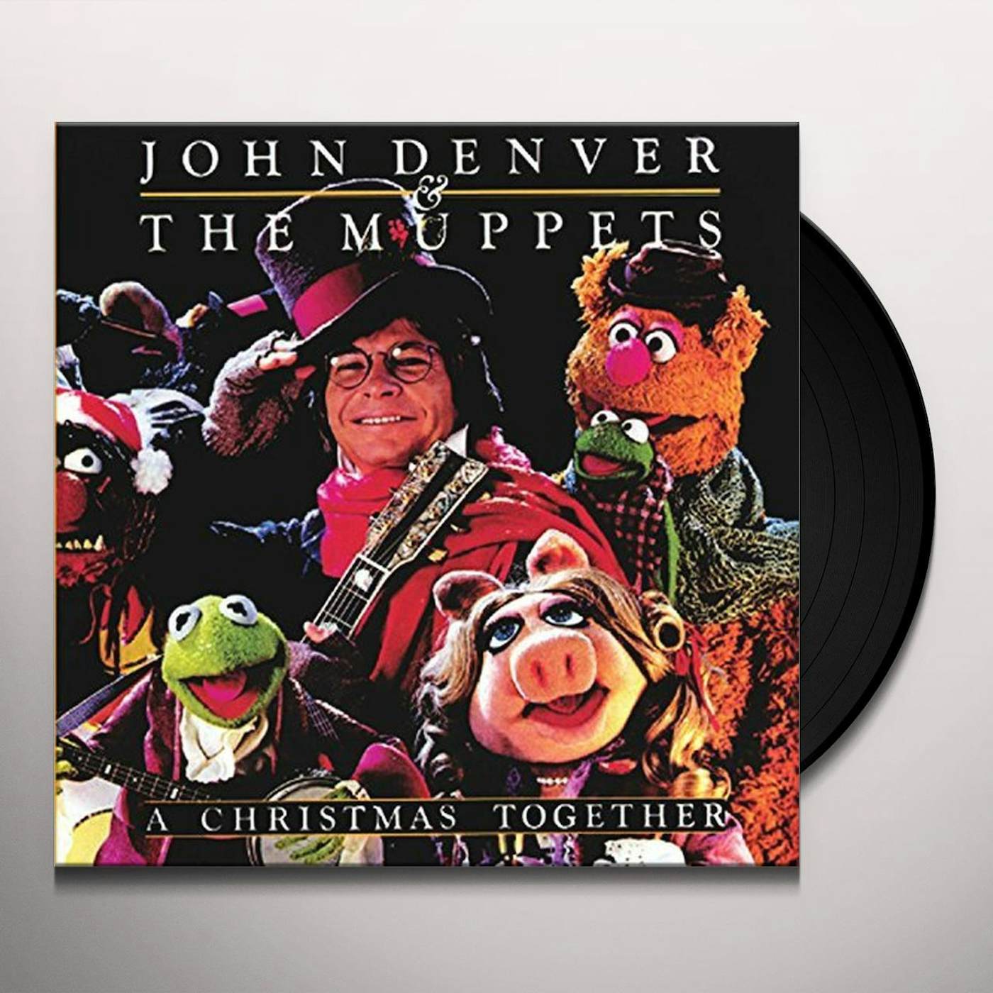 John Denver & The Muppets CHRISTMAS TOGETHER Vinyl Record