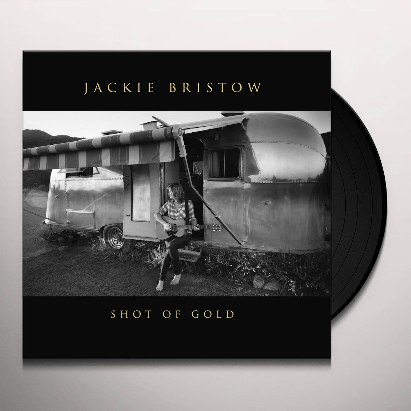 Jackie Bristow Shot of Gold Vinyl Record