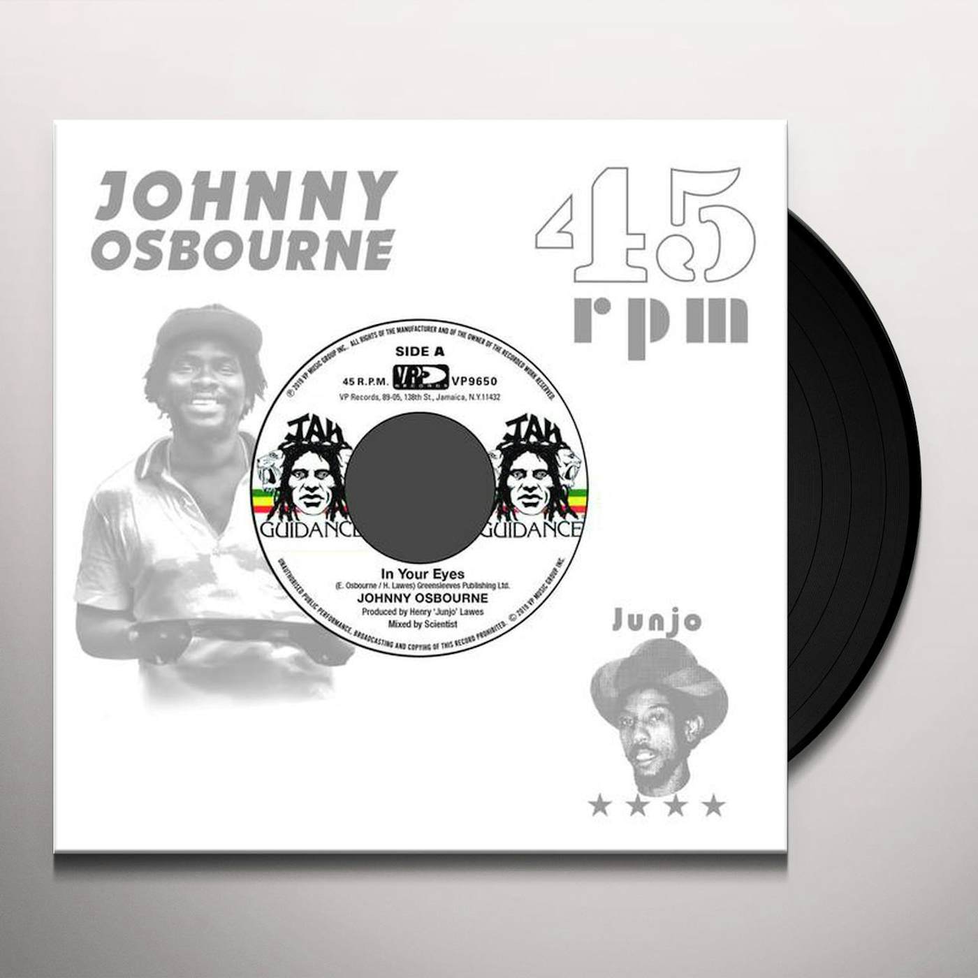 Johnny Osbourne In Your Eyes Vinyl Record