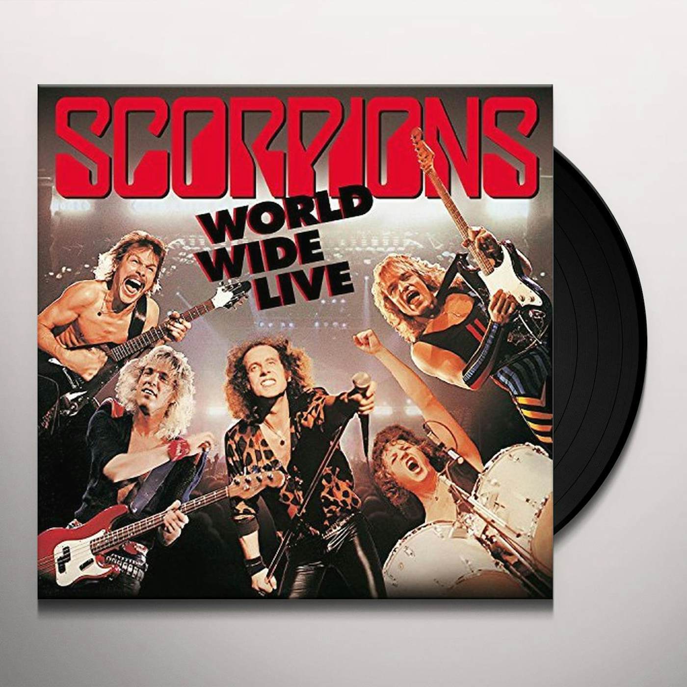 Scorpions WORLD WIDE LIVE: 50TH ANNIVERSARY Vinyl Record