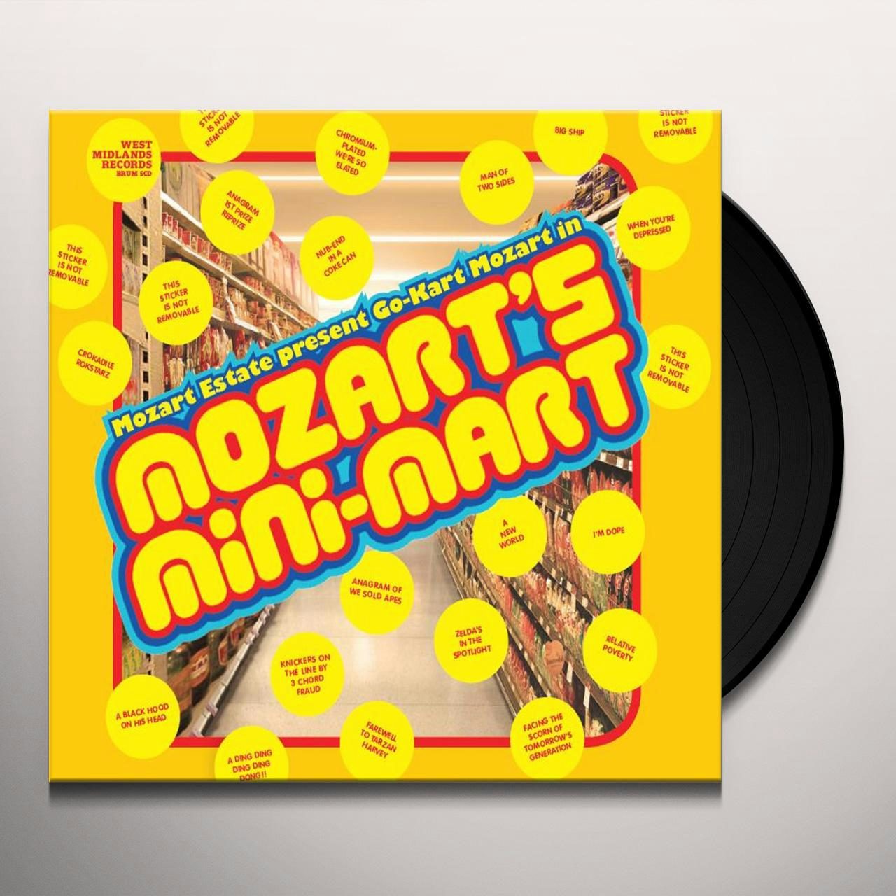 GoKart Mozart MOZART'S MINIMART Vinyl Record
