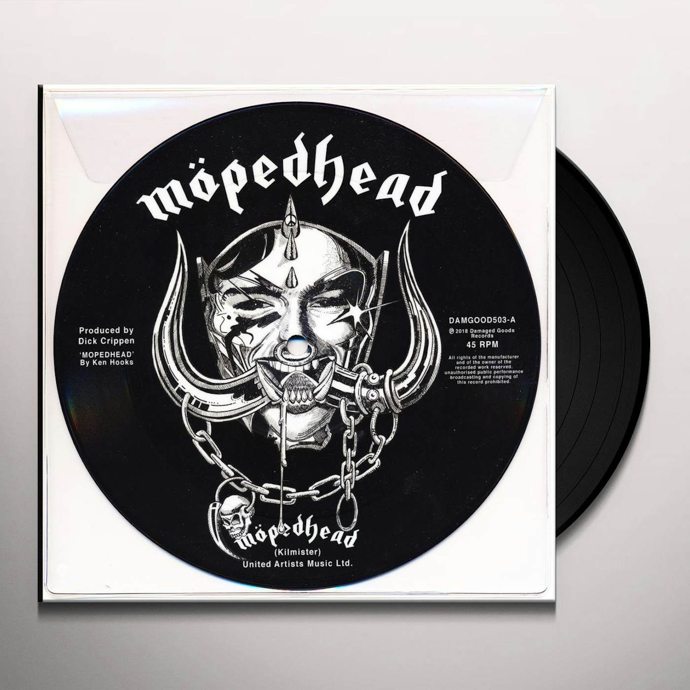 Johnny Moped MOTORHEAD Vinyl Record