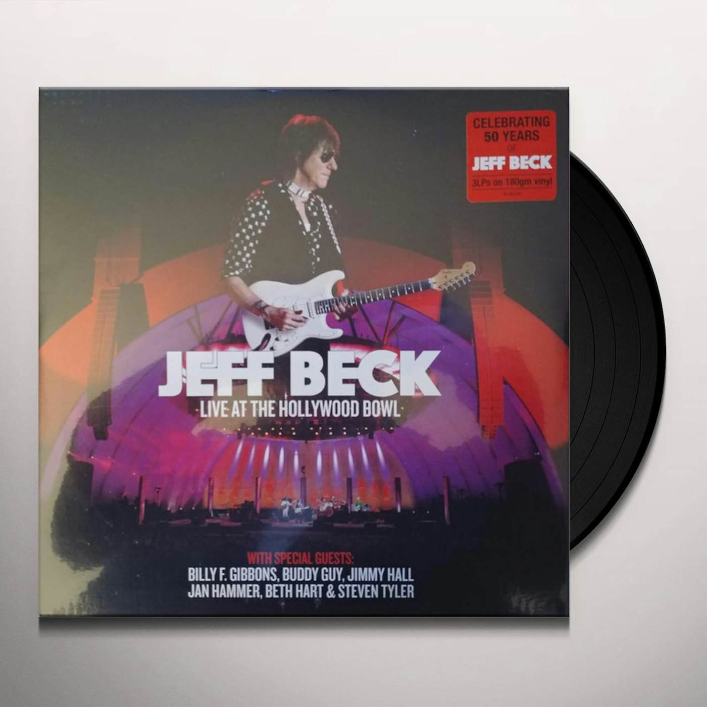 Jeff Beck LIVE AT THE HOLLYWOOD BOWL (3LP) Vinyl Record