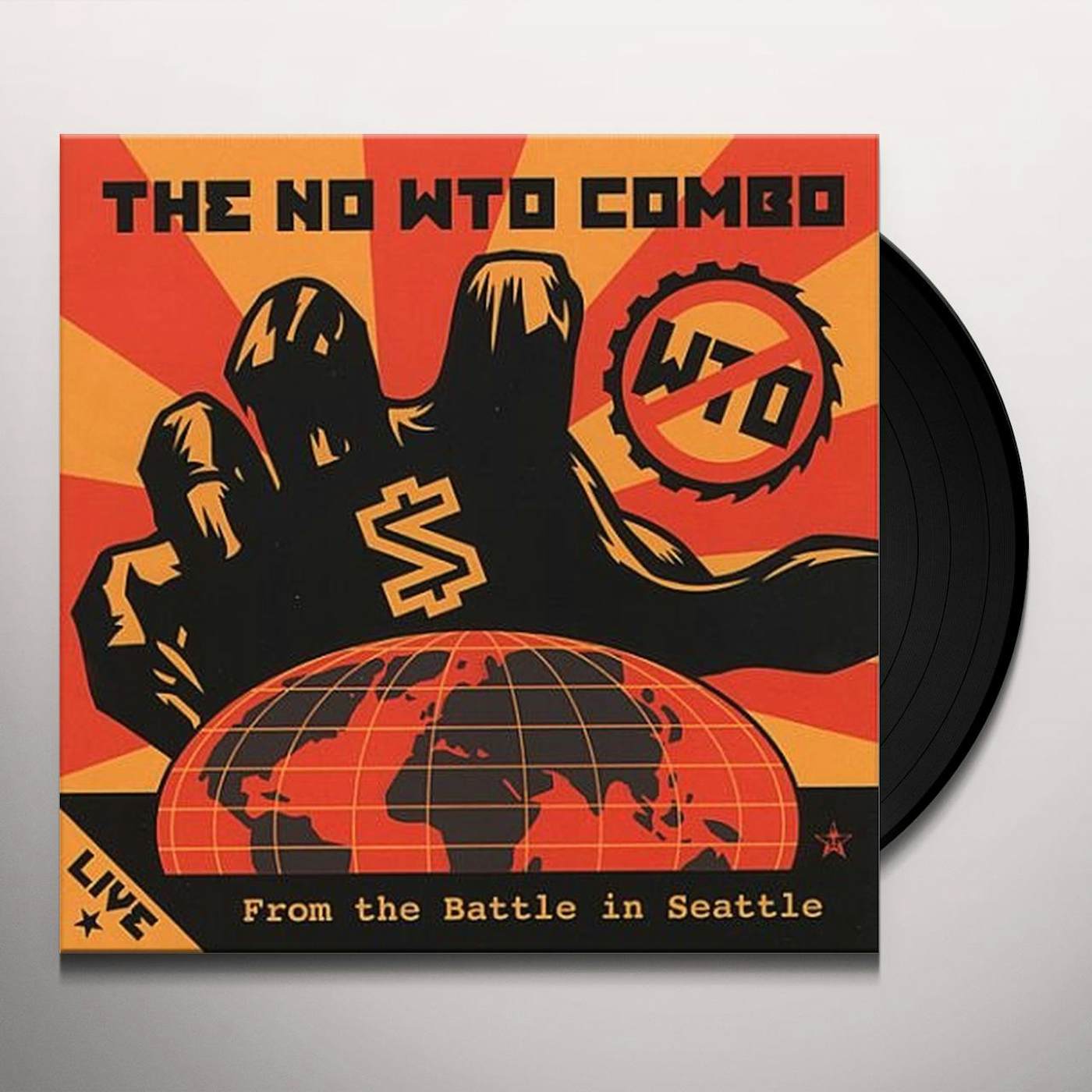 No Wto Combo Live From the Battle in Seattle Vinyl Record