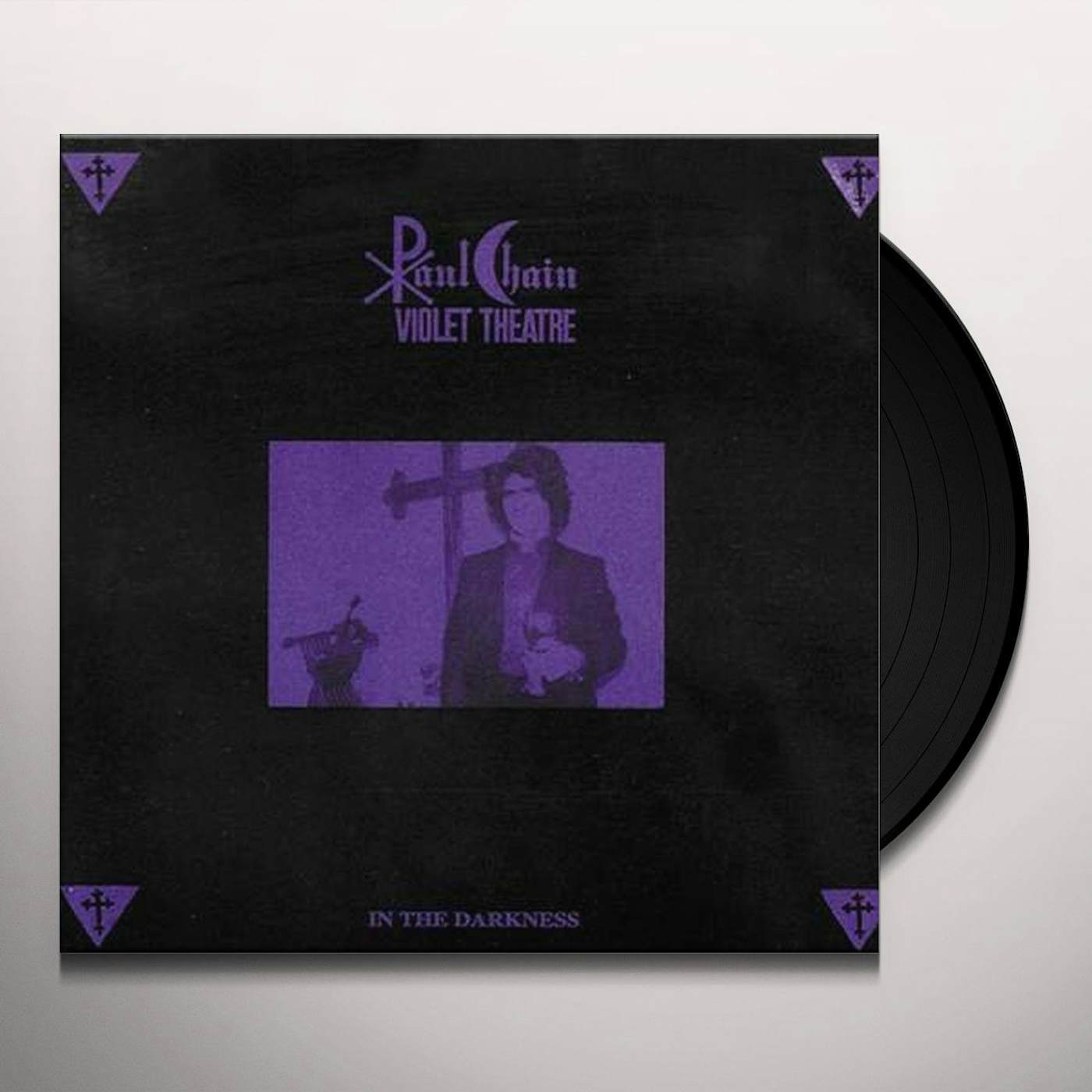 Paul Chain Violet Theatre IN THE DARKNESS/VIOLET VINYL Vinyl Record