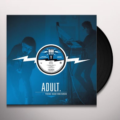 ADULT LIVE AT THIRD MAN RECORDS Vinyl Record