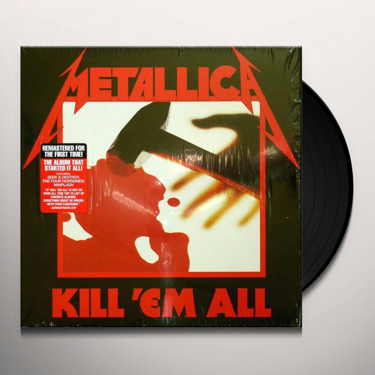 Metallica KILL EM ALL (180G) Vinyl Record