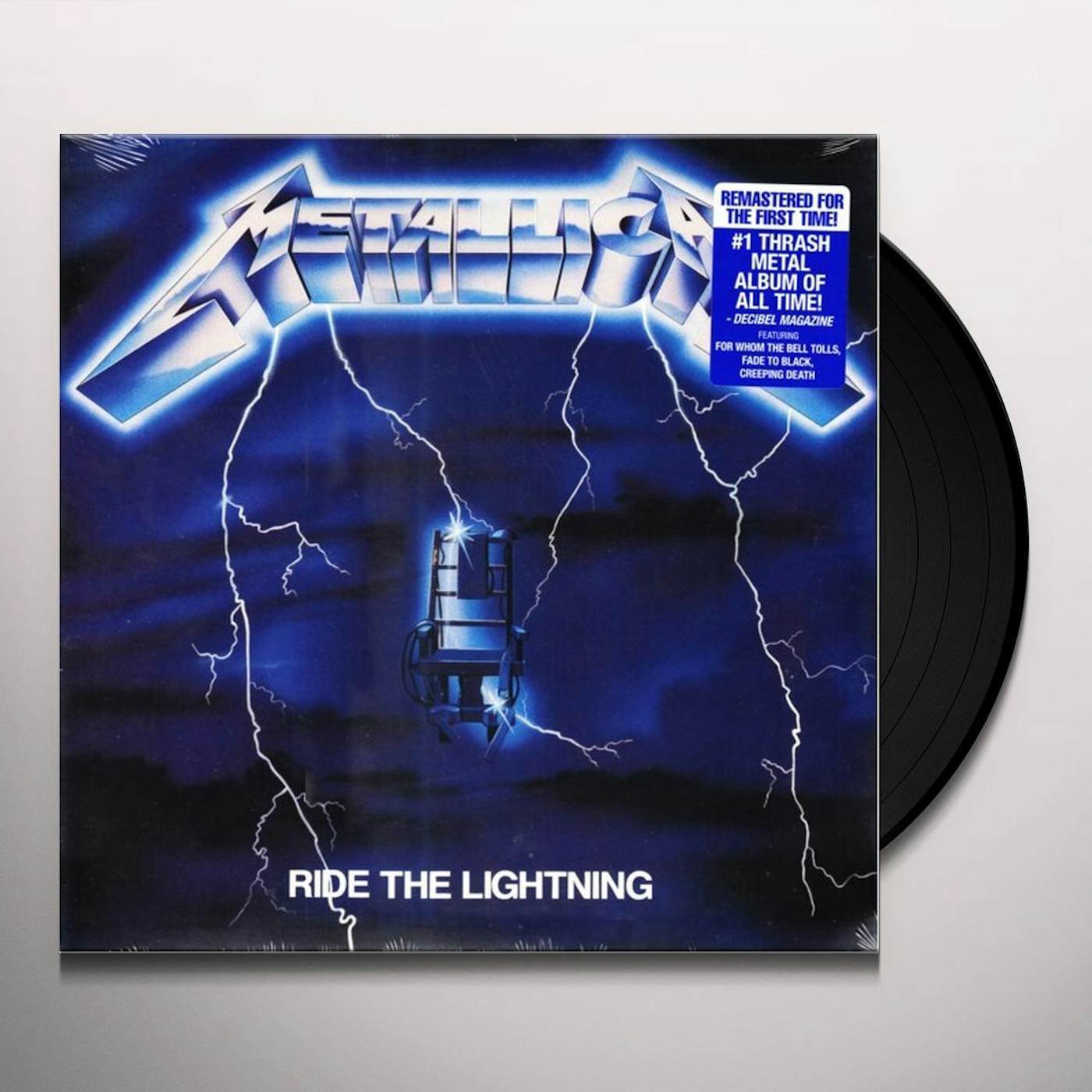 Metallica RIDE THE LIGHTNING (180G) Vinyl Record