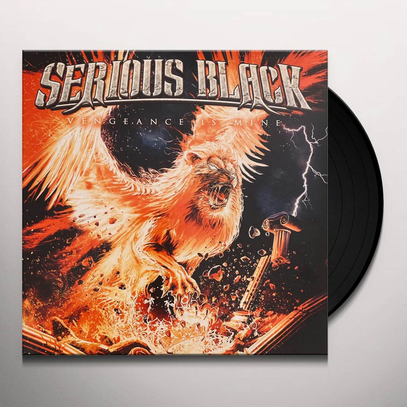 Serious Black Vengeance Is Mine Vinyl Record