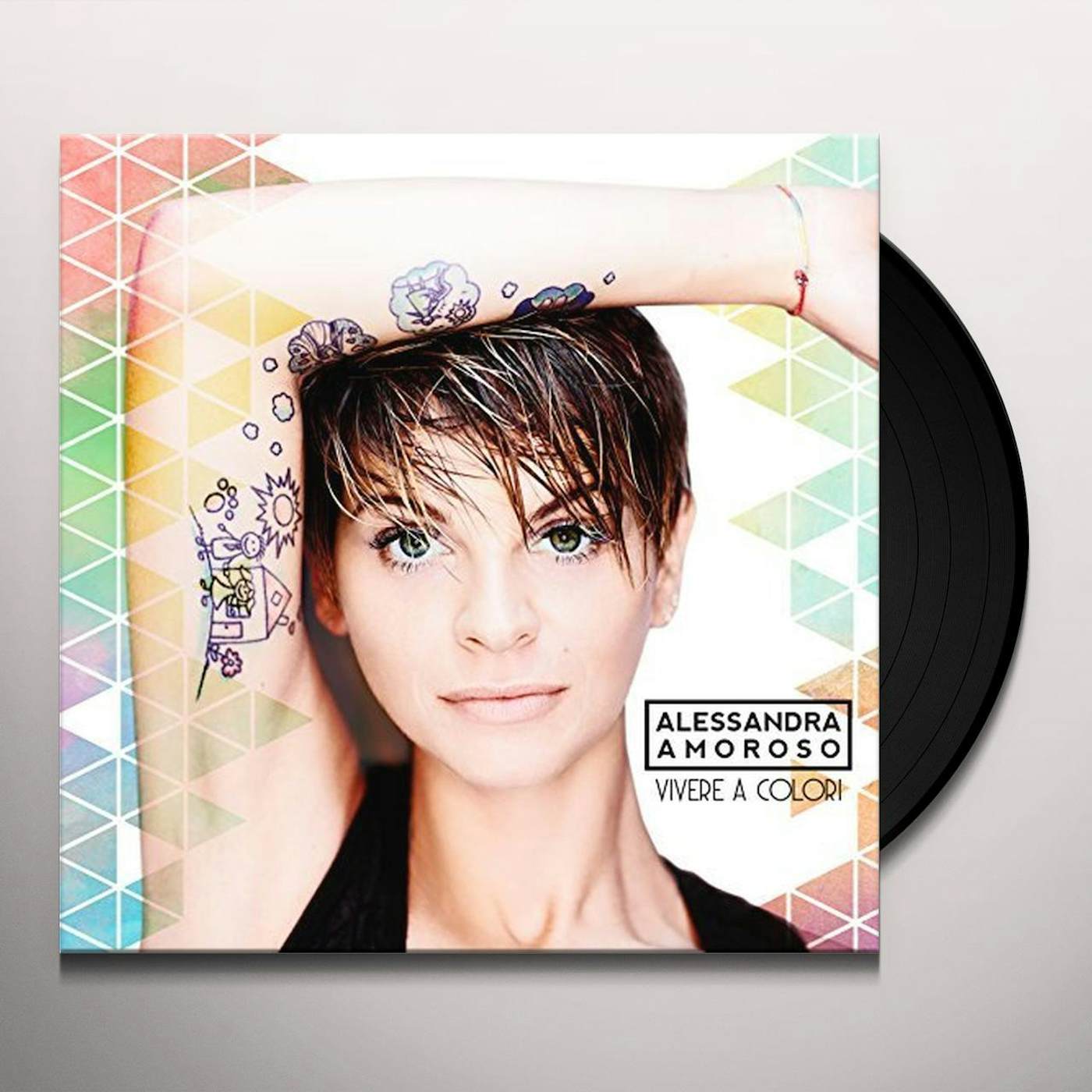 Alessandra Amoroso Vivere A Colori Vinyl Record