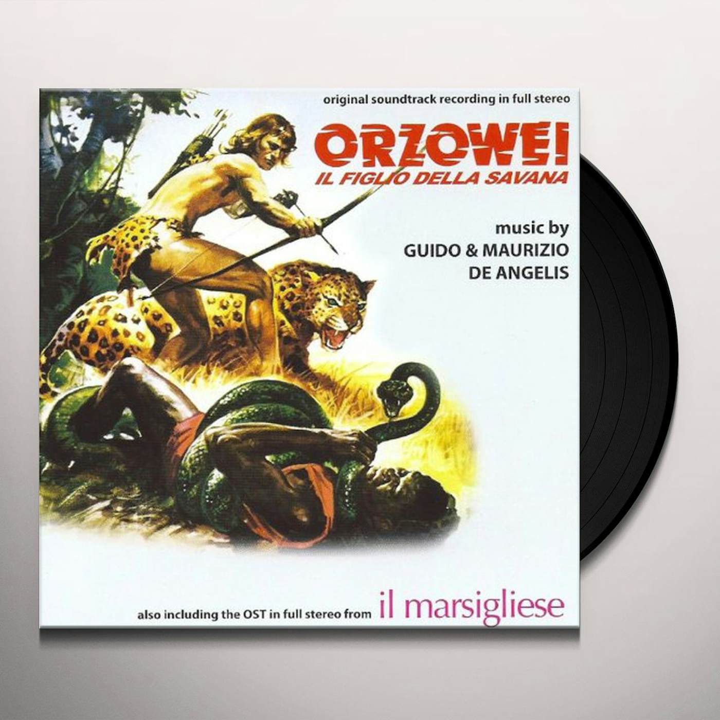 Guido & Maurizio De Angelis MILANO TREMA: LA POLIZIA VUOLE GIUSTIZIA / Original Soundtrack Vinyl Record