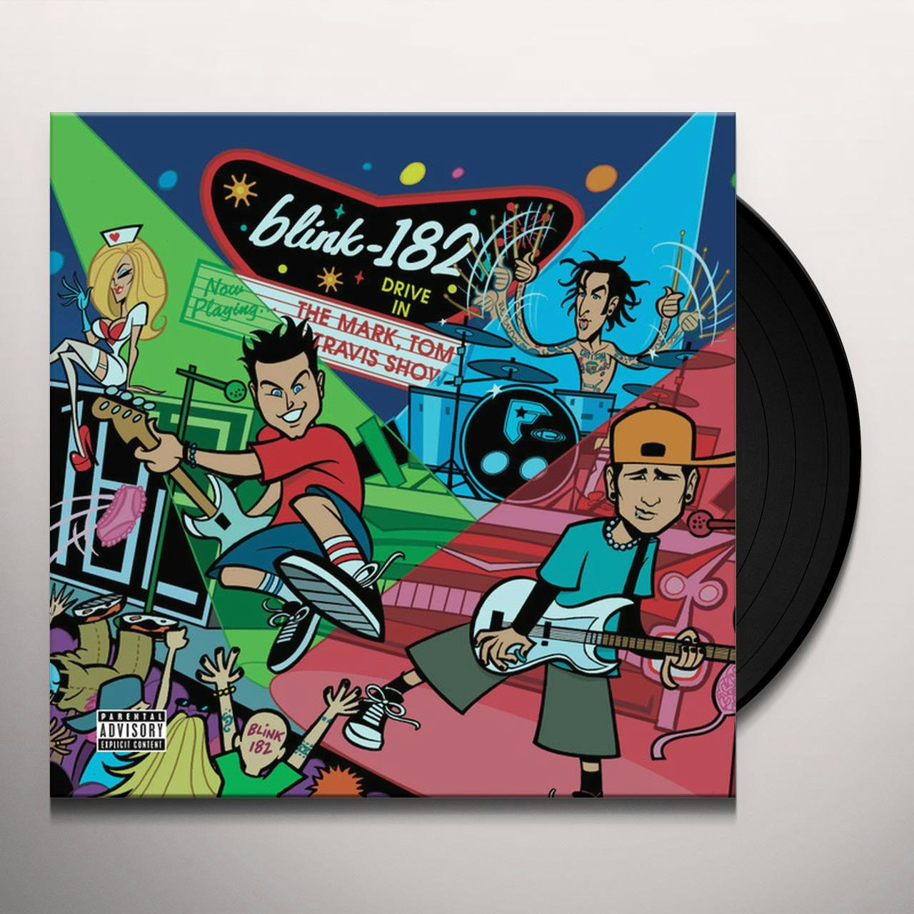 blink-182 MARK TOM and TRAVIS SHOW Vinyl