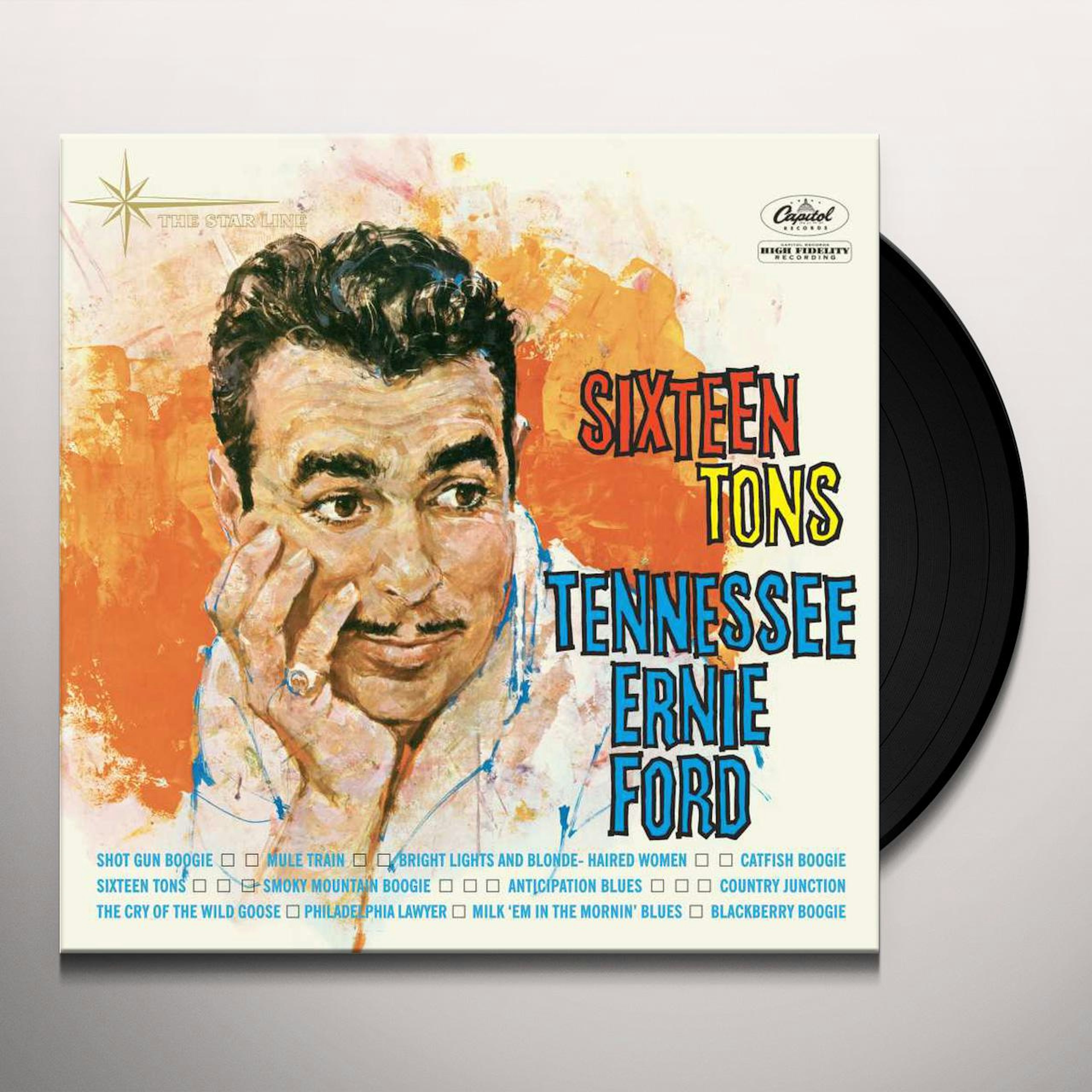 dialog udbrud illoyalitet Tennessee Ernie Ford SIXTEEN TONS Vinyl Record