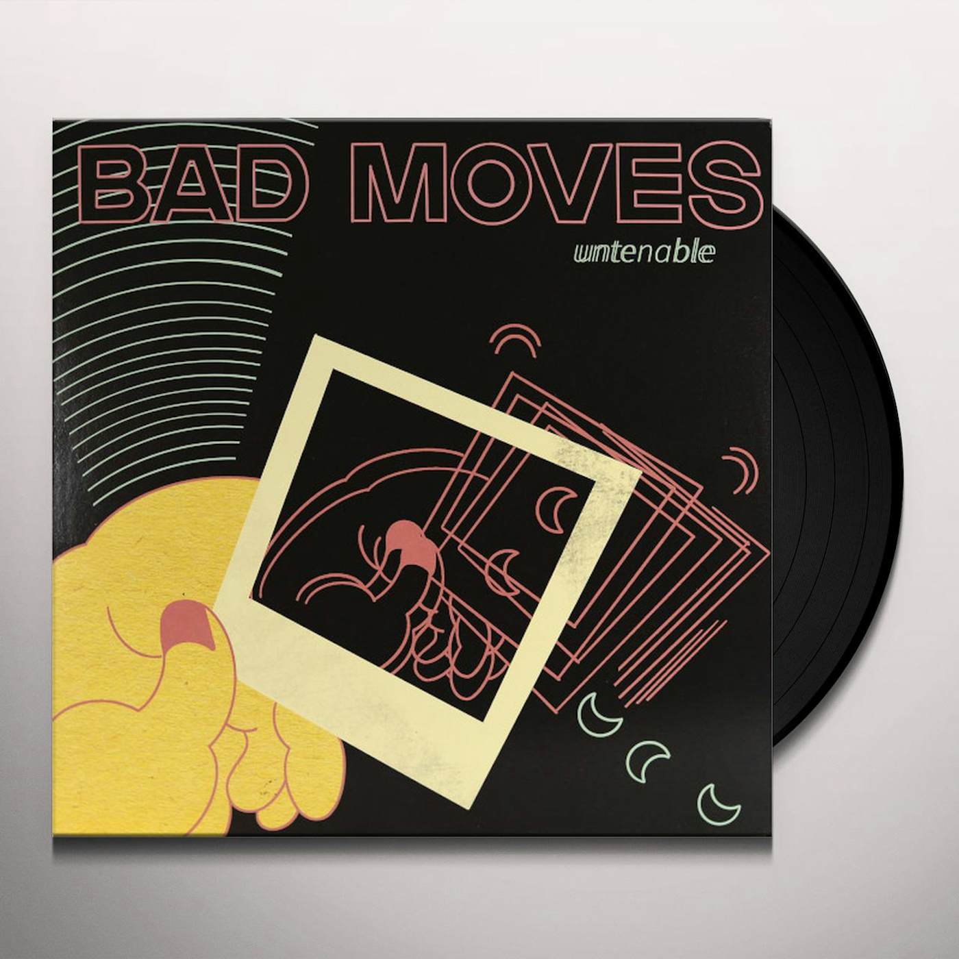 Bad Moves UNTENABLE (DL CARD) Vinyl Record