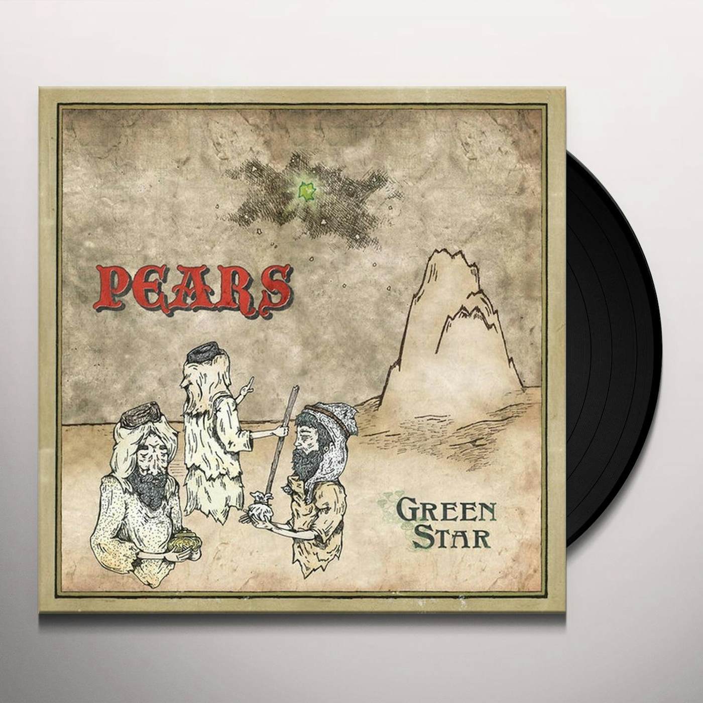 PEARS Green Star Vinyl Record