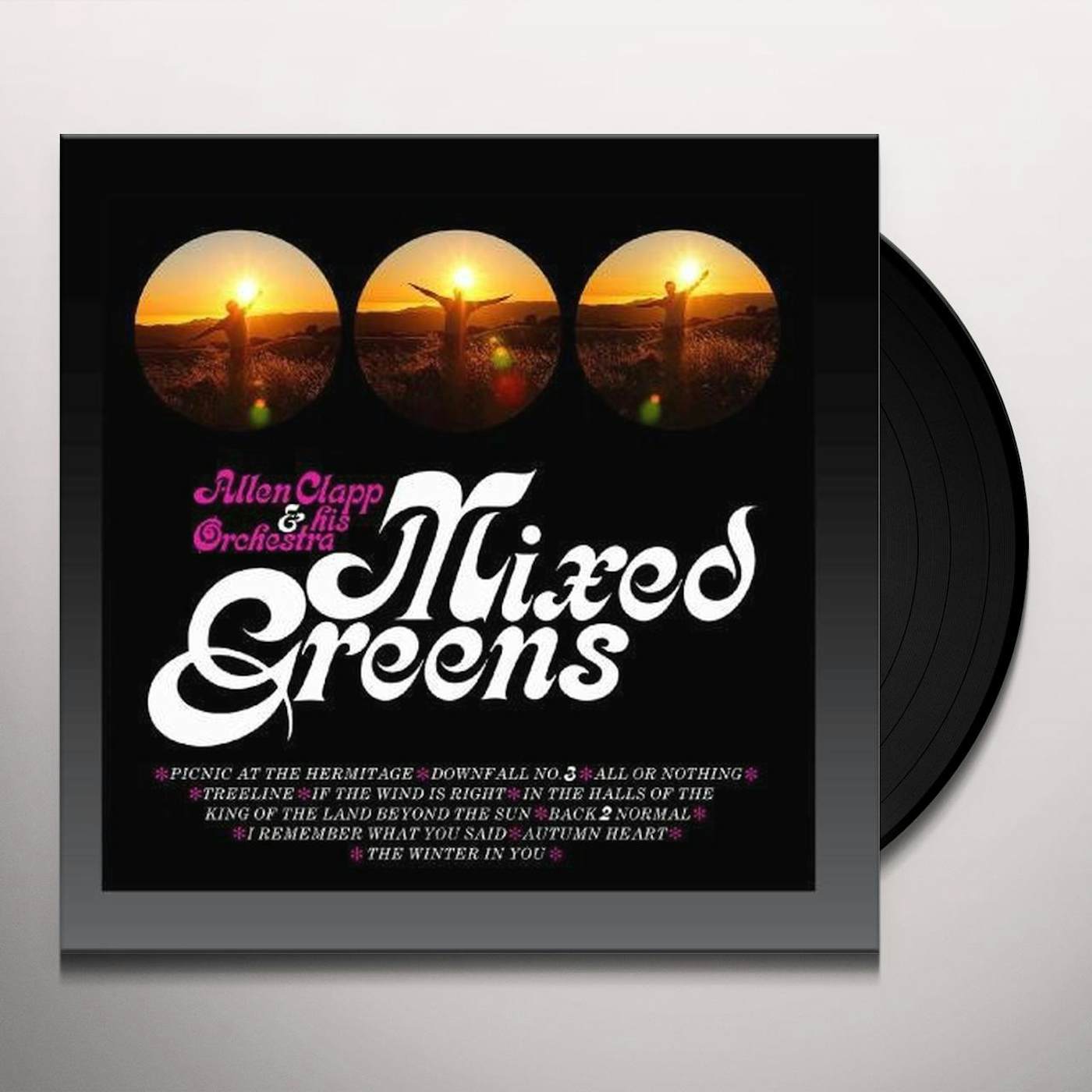 Allen Clapp & His Orchestra MIXED GREENS Vinyl Record