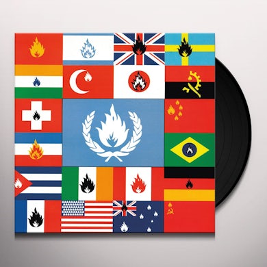 Stiff Little Fingers FLAGS & EMBLEMS Vinyl Record