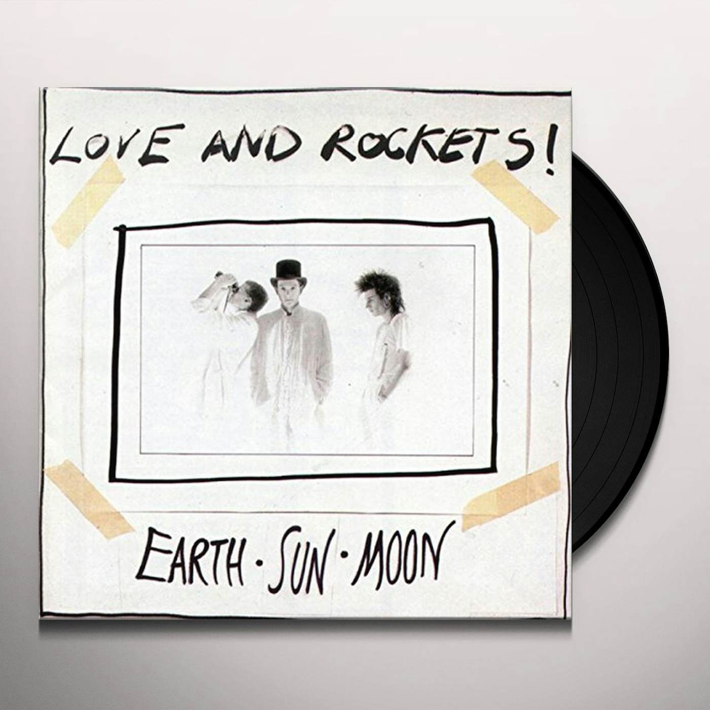 Love and Rockets Earth Sun Moon Vinyl Record
