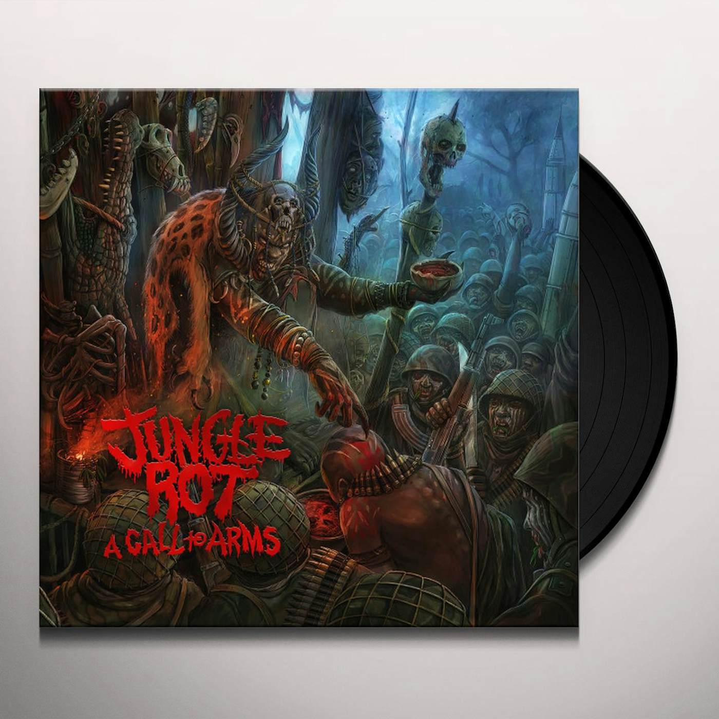 Jungle Rot CALL TO ARMS Vinyl Record