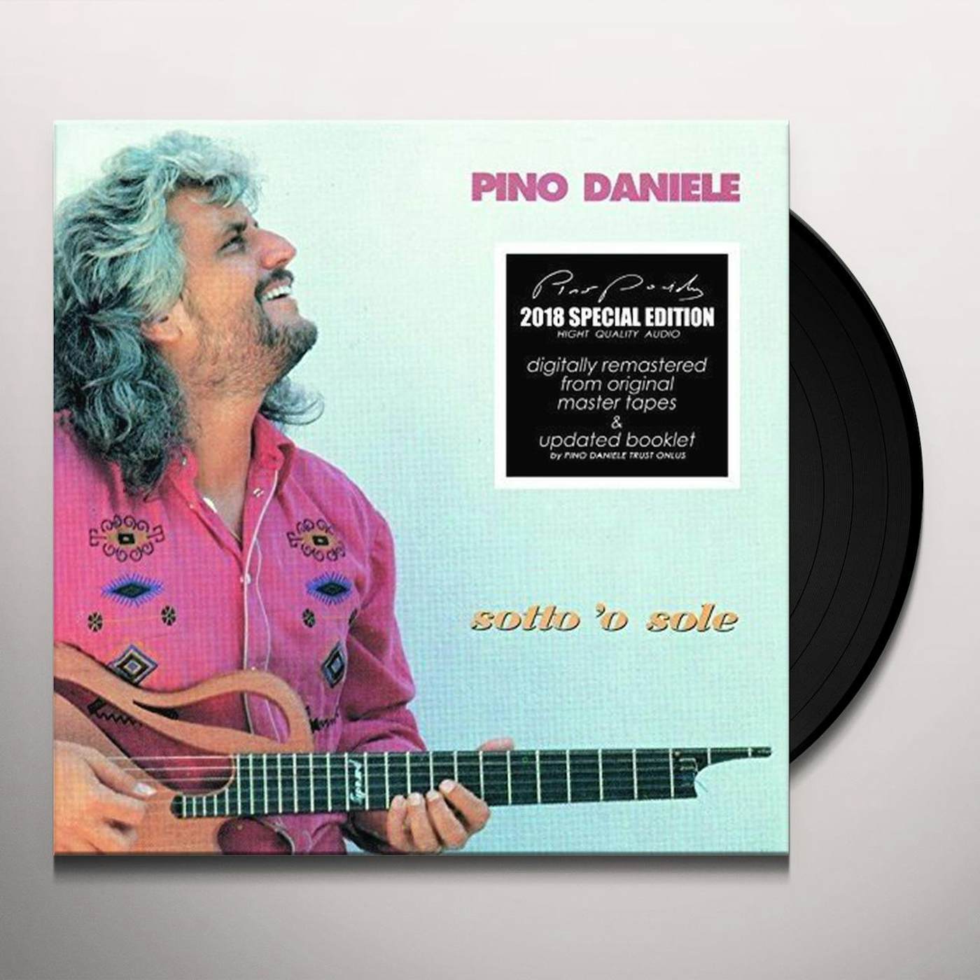 Pino Daniele SOTTO O SOLE Vinyl Record