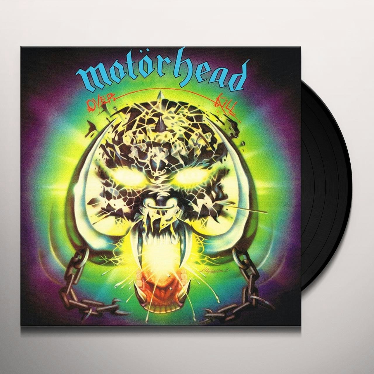 Motörhead OVERKILL Vinyl Record - UK Release