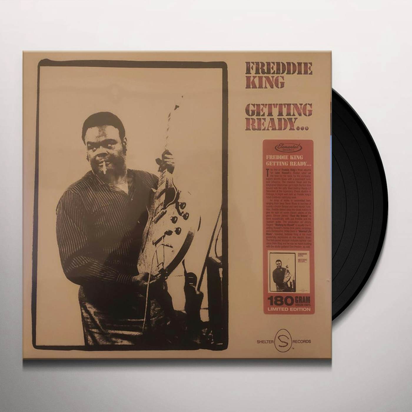 Freddie King GETTIN READY Vinyl Record