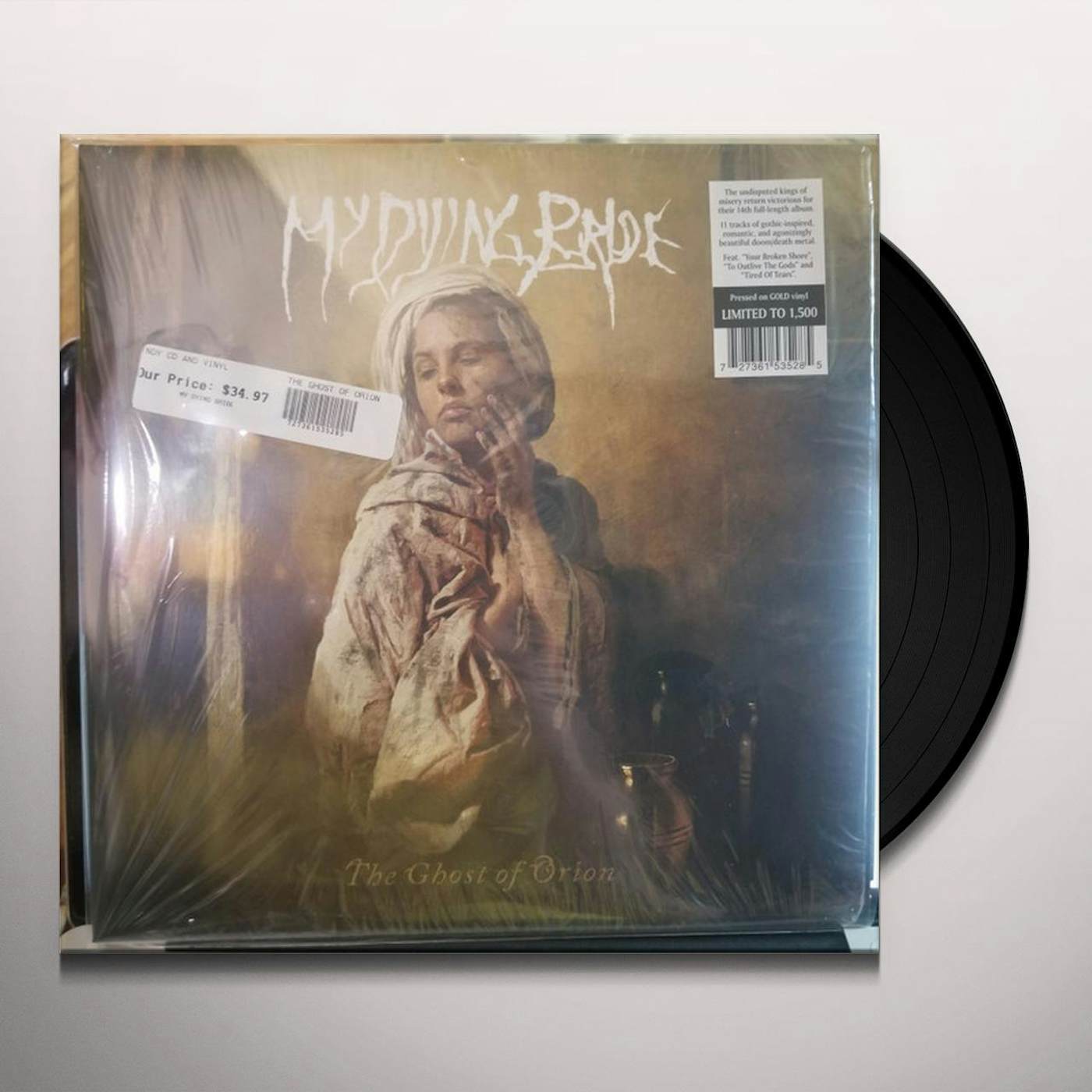 My Dying Bride GHOST OF ORION Vinyl Record
