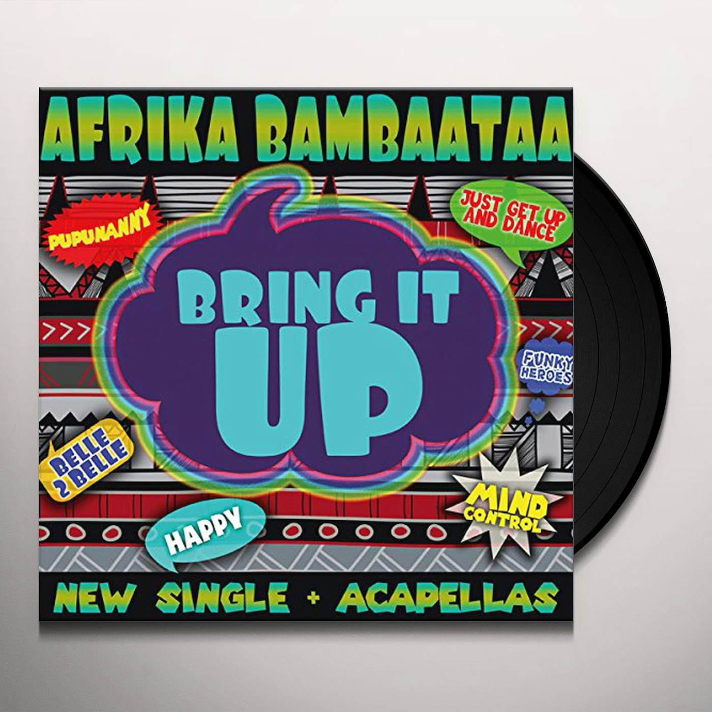 Afrika Bambaataa Bring It Up Vinyl Record