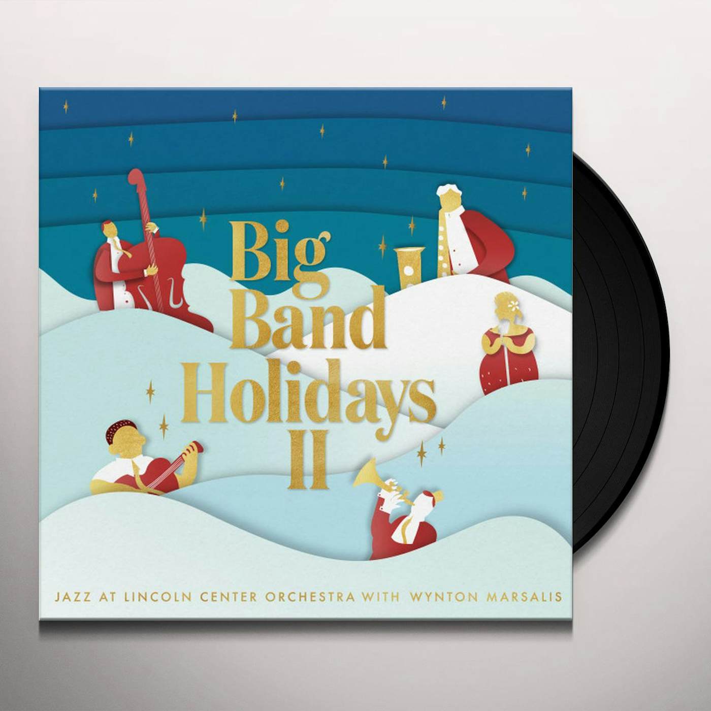 Jazz At Lincoln Center Orchestra / Wynton Marsalis BIG BAND HOLIDAYS II Vinyl Record