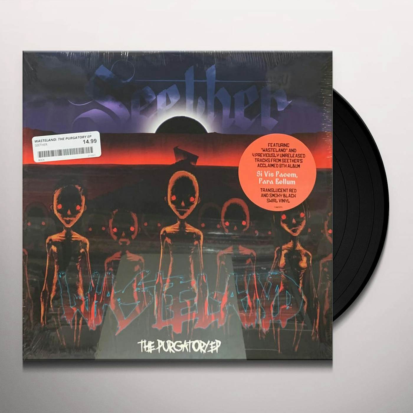 Seether WASTELAND - THE PURGATORY Vinyl Record