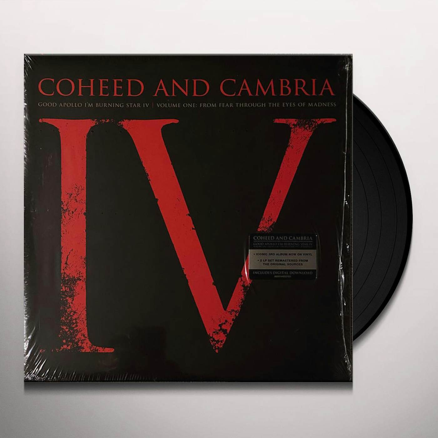 Coheed and Cambria GOOD APOLLO I'M BURNING STAR IV VOL.1:  FROM FEAR THROUGH THE EYES OF MADNESS (2LP/150G/DLCARD) Vinyl Record