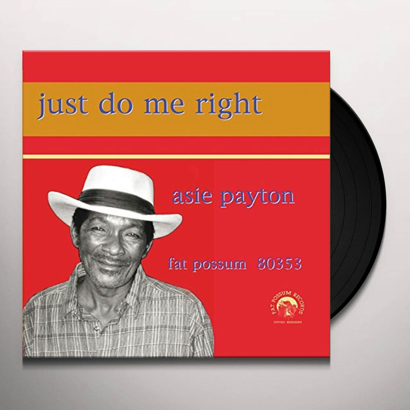 Asie Payton Just Do Me Right Vinyl Record