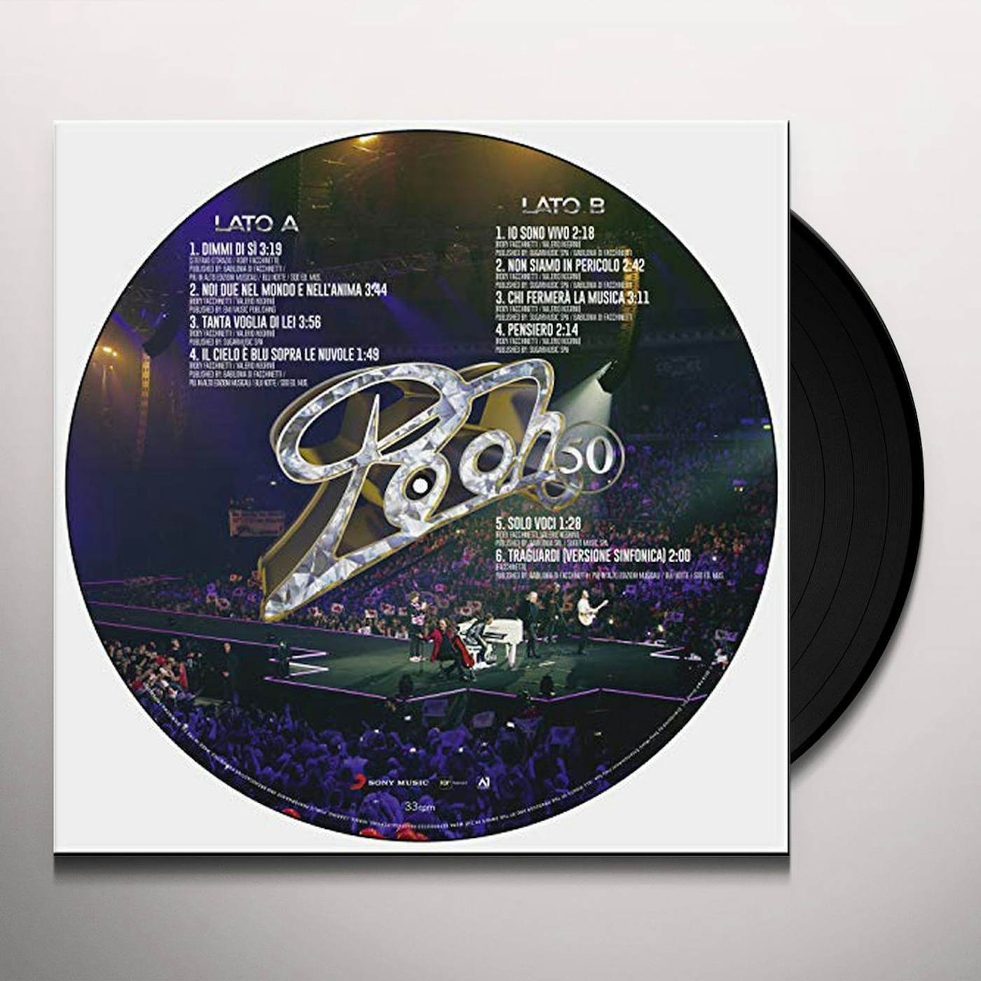 Pooh L'ULTIMO ABBRACCIO: PICTURE 5 Vinyl Record
