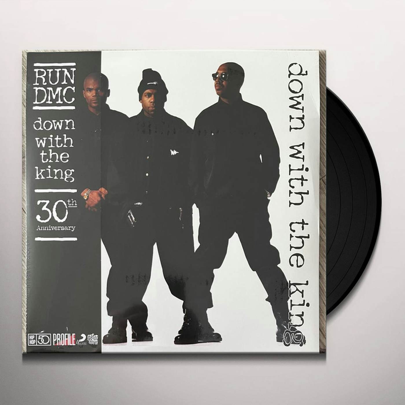 Run DMC DOWN WITH THE KING: 30TH ANNIVERSARY (2LP) Vinyl Record