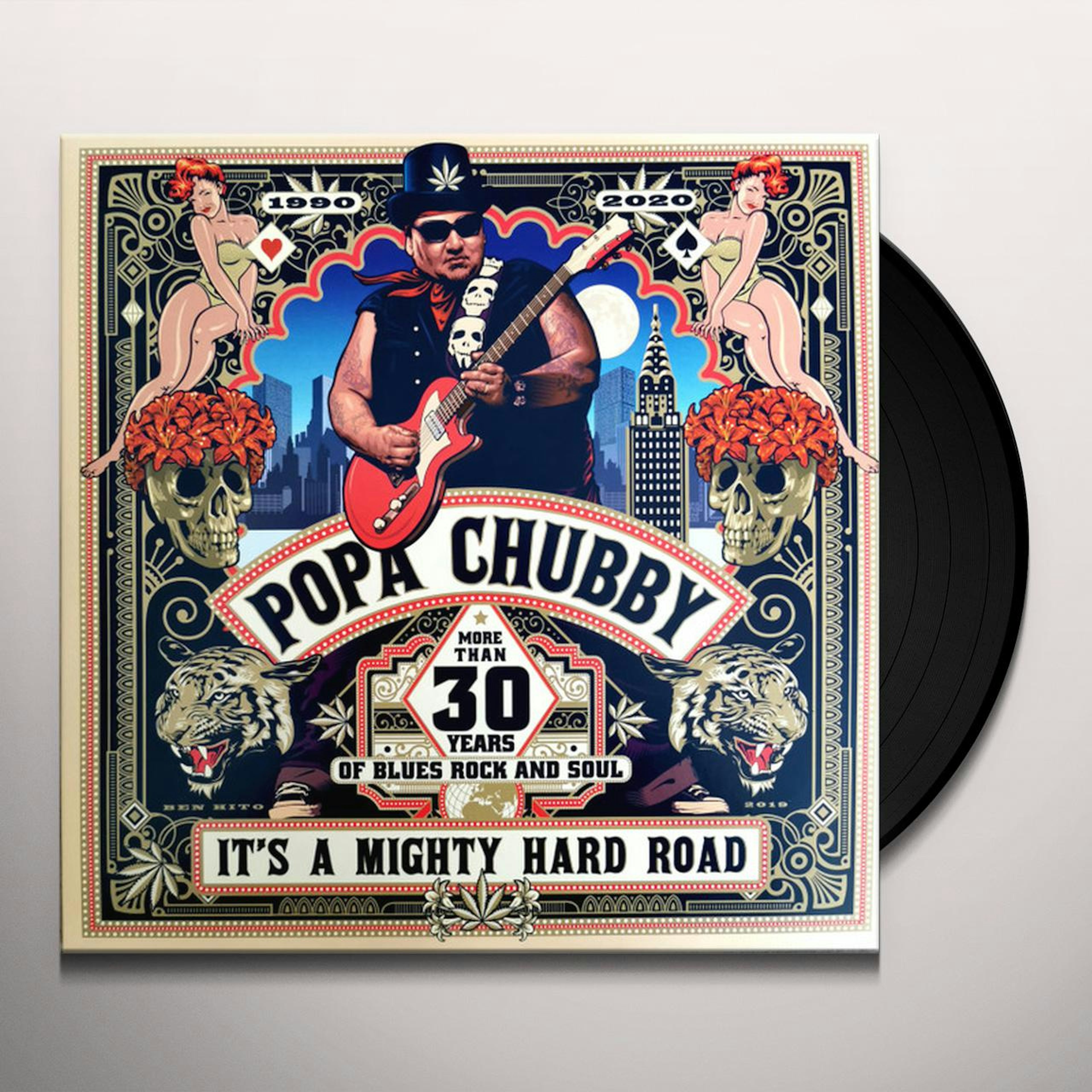 Popa Chubby A MIGHTY HARD Vinyl