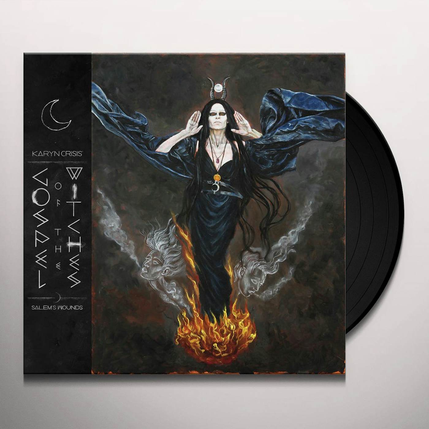 Karyn Crisis’ Gospel Of The Witches Salem's Wounds Vinyl Record