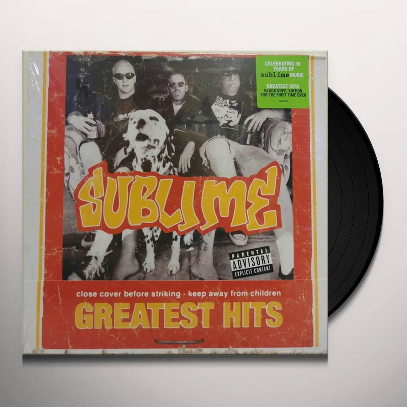 smid væk bryllup Sag Sublime GREATEST HITS (X) Vinyl Record