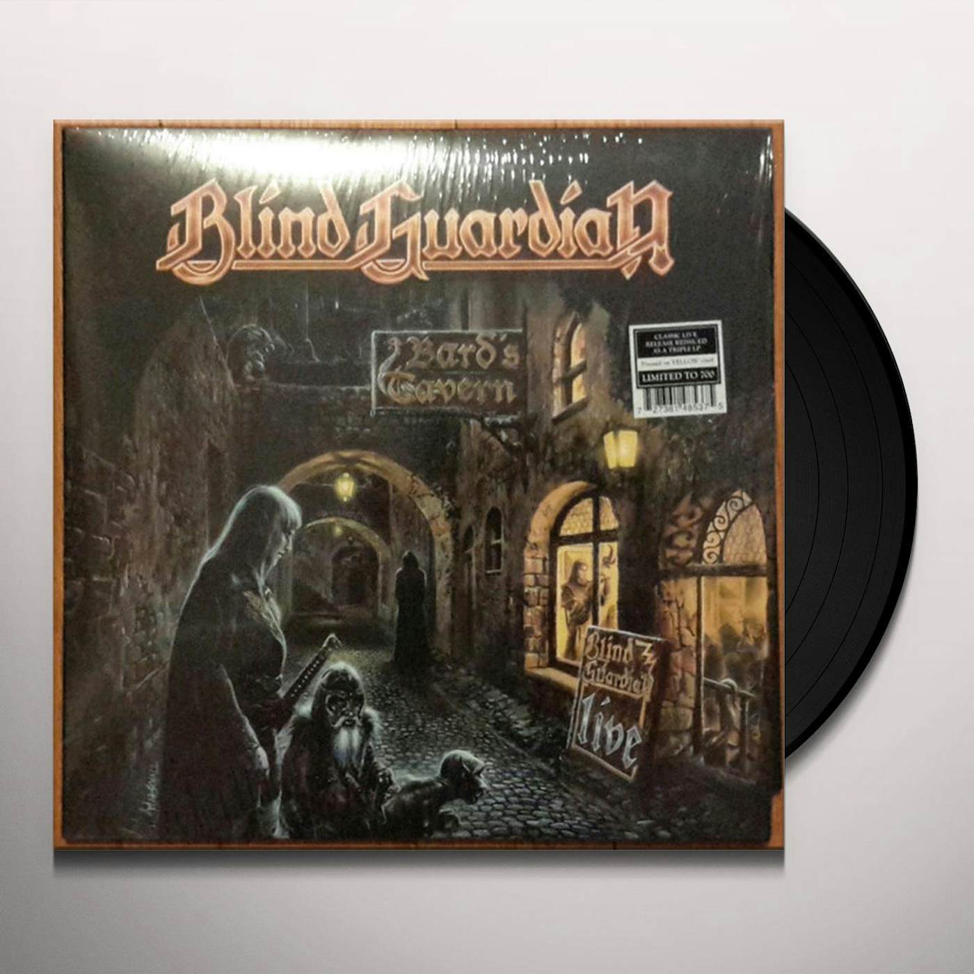 Blind Guardian LIVE (3LP/GATEFOLD/YELLOW VINYL) Vinyl Record